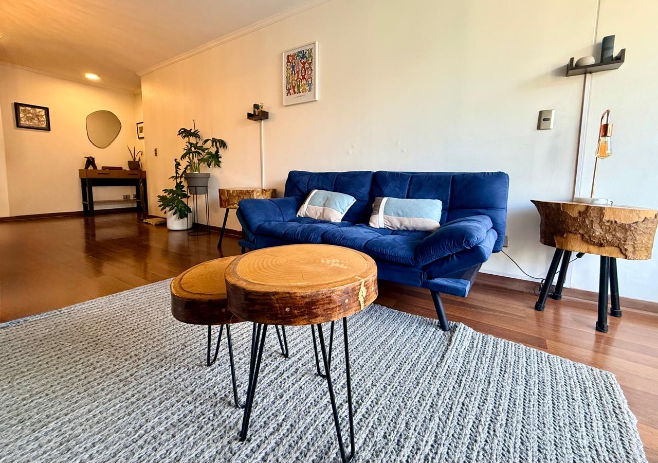Sala de espera de la consulta psicológica en Ñuñoa